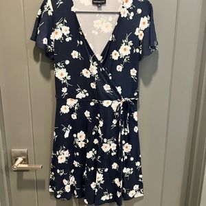 Floral summer dress.